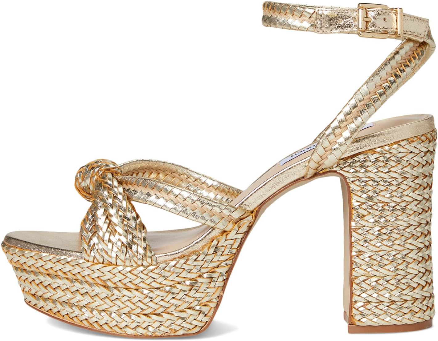 Сандалии Steve Madden Ibiza, цвет Gold Leather — фото 4