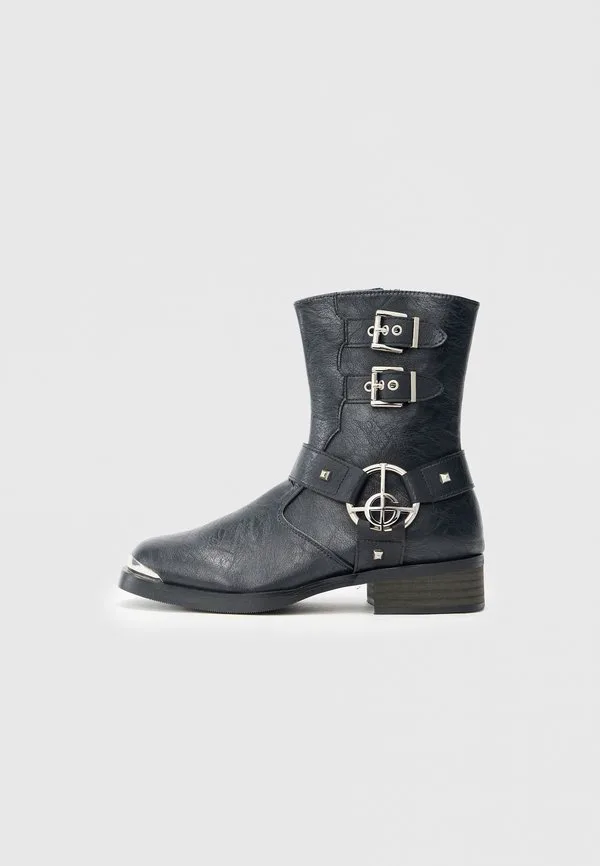 Ботинки на щиколотку для ковбоев/байкеров "безымянные упыри" Koi Footwear, Black