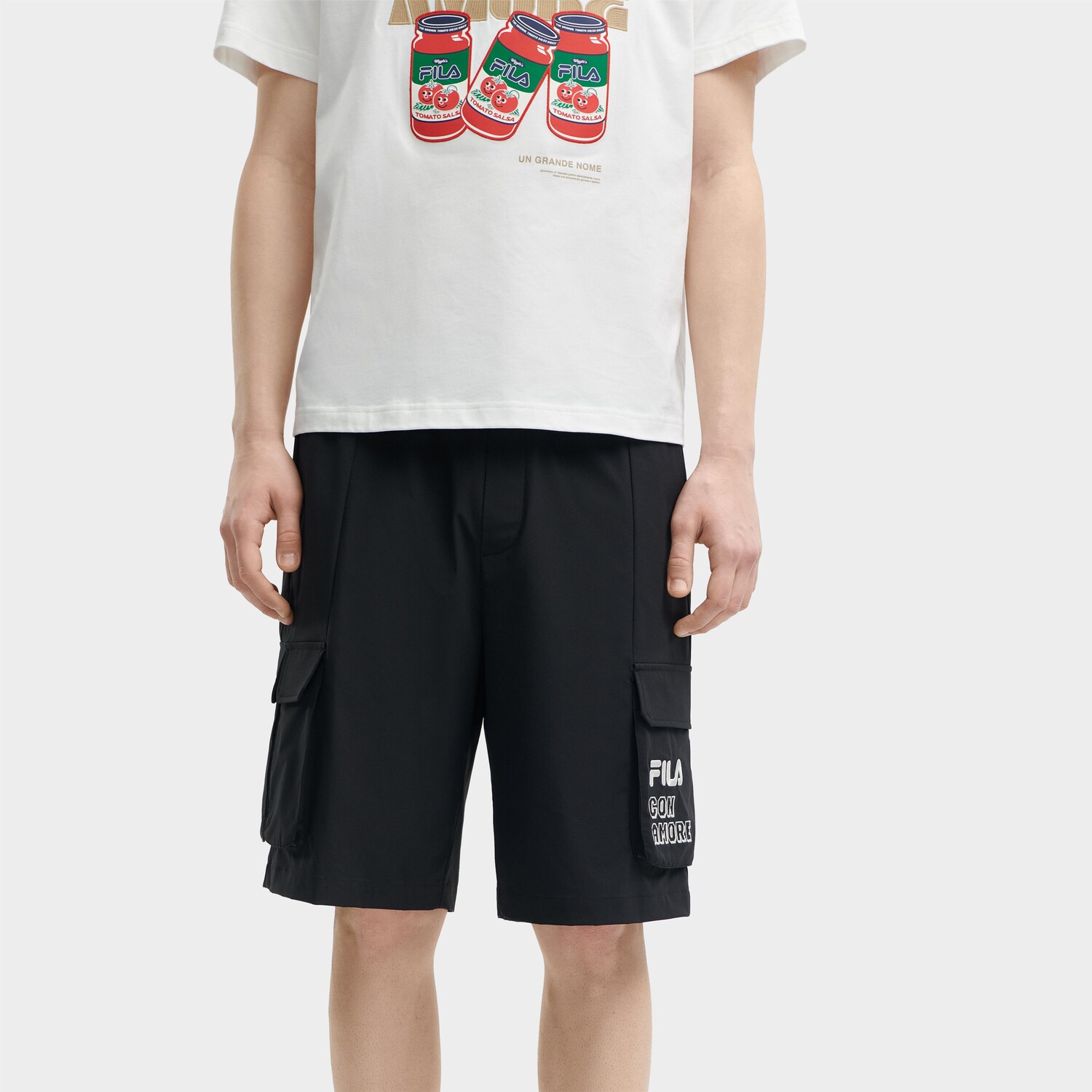 

FILA Мужские повседневные шорты, цвет Black