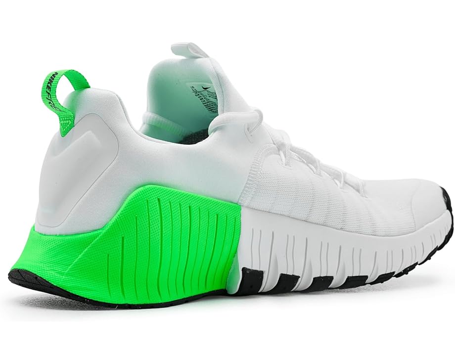 Мужские кроссовки Nike Free Metcon 6, White/Black/Green Strike/Black — фото 3