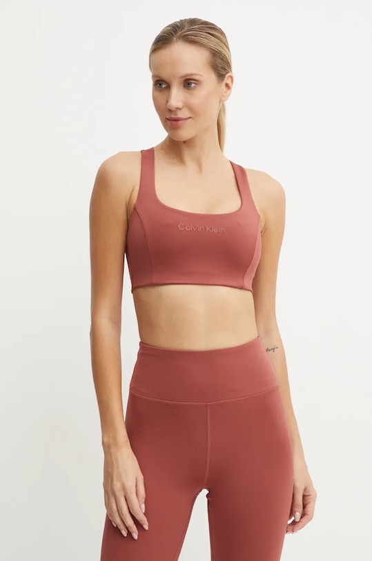 

Спортивный бюстгальтер Calvin Klein Performance, красный