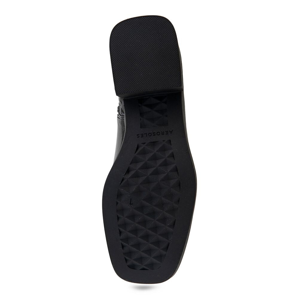 Женские эластичные ботильоны для верховой езды Aerosoles Dazzy, цвет Black Pebbled Stretch — фото 3