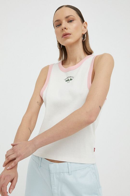 

Хлопковый топ Levi's, белый