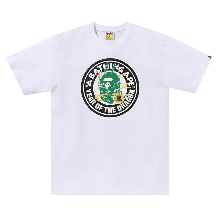 

Футболка BAPE Year Of The Dragon 'White', белый