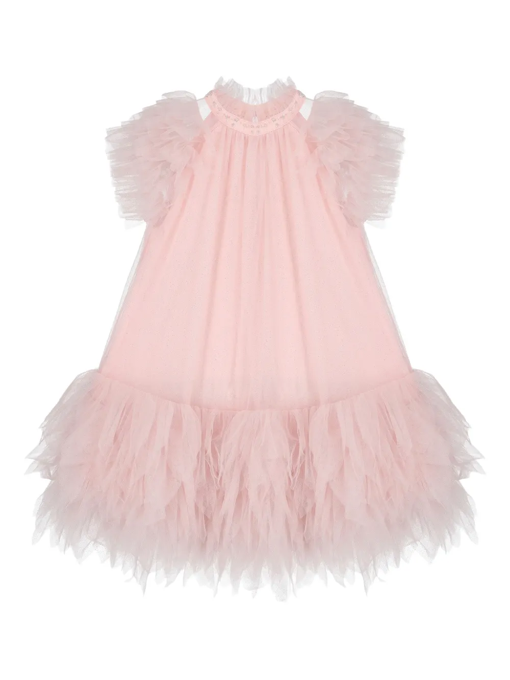 

Платье из тюля с декором Tutu Du Monde, розовый