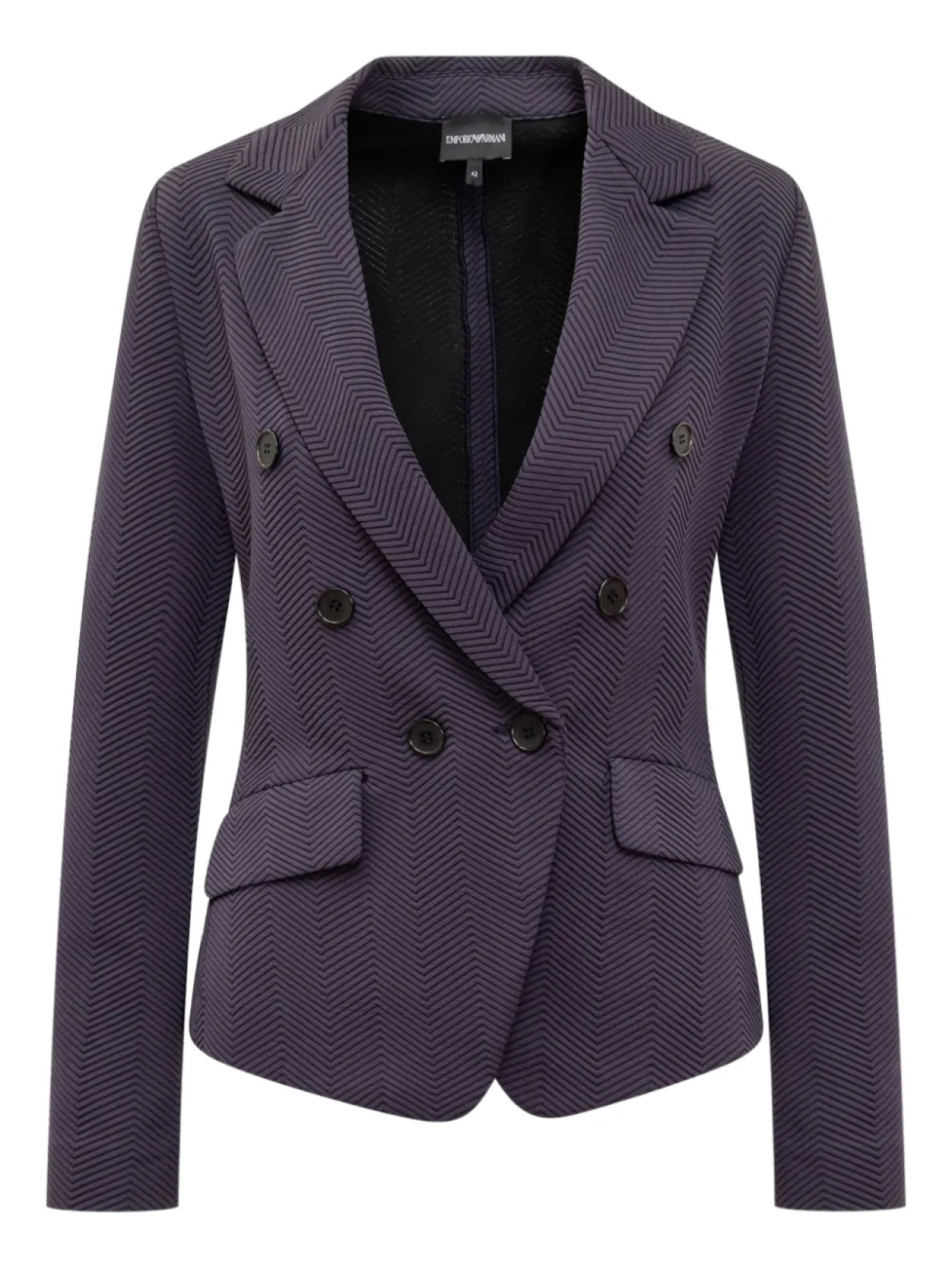

Однобортный блейзер Emporio Armani, синий
