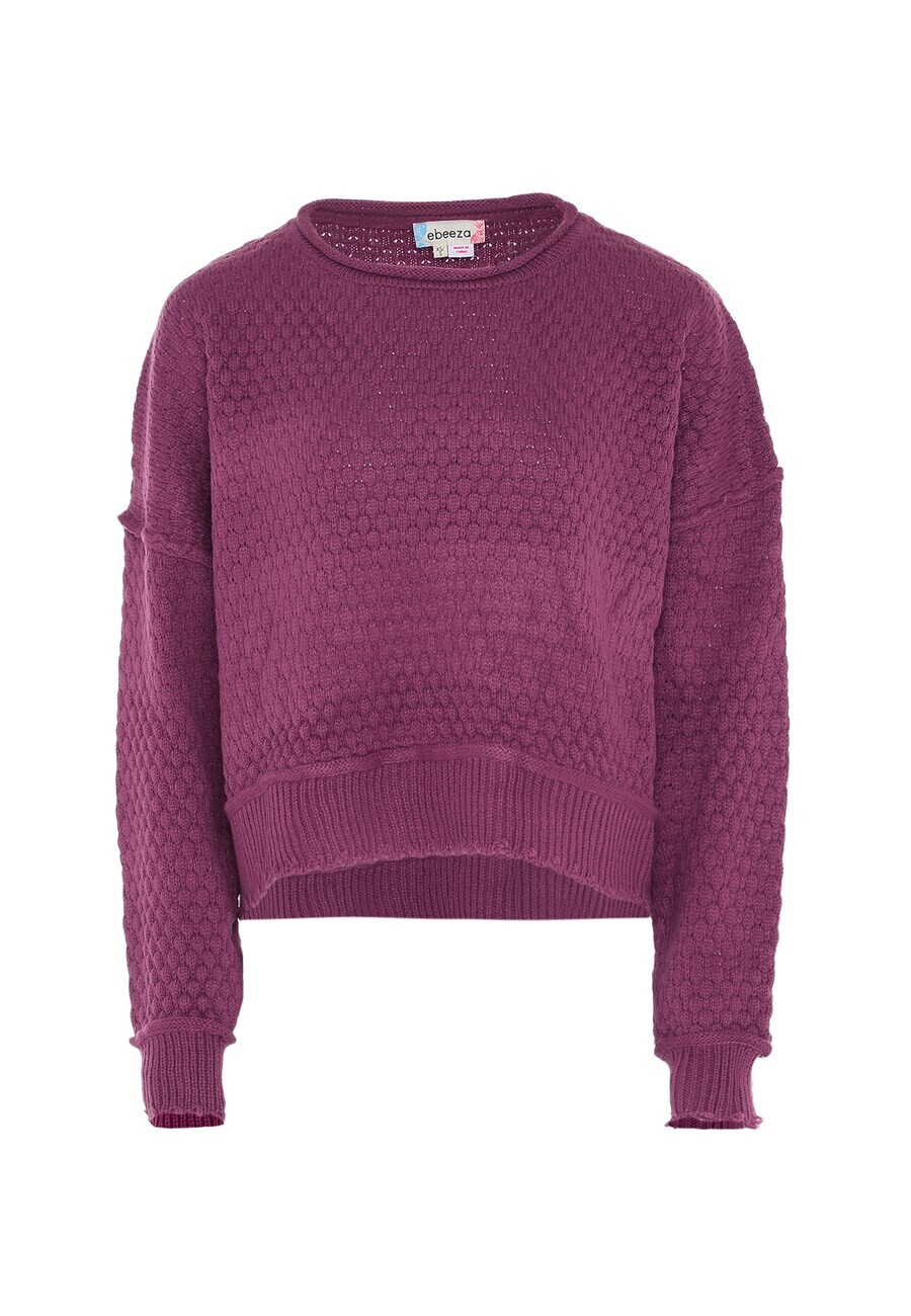 

Свитер ebeeza Sweater, темно-фиолетовый