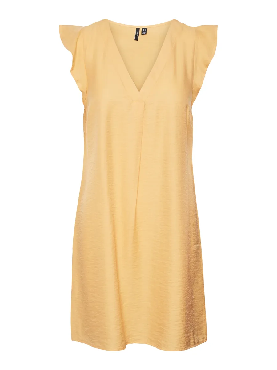 

Летнее платье Vero Moda "VMNATJA SL SHORT DRESS WVN GA", цвет Tangerine