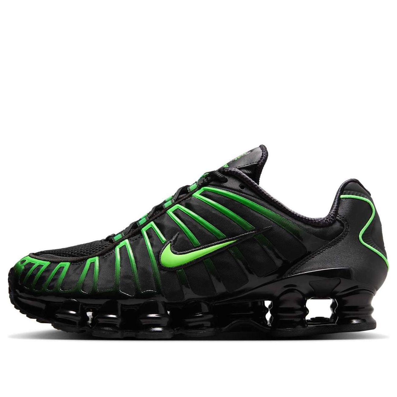 

Кроссовки Nike Shox TL 'Black Green Strike'