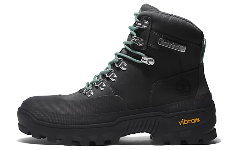 

Ботинки Timberland Outdoor Boots Women's High-Top Black Green/Silver