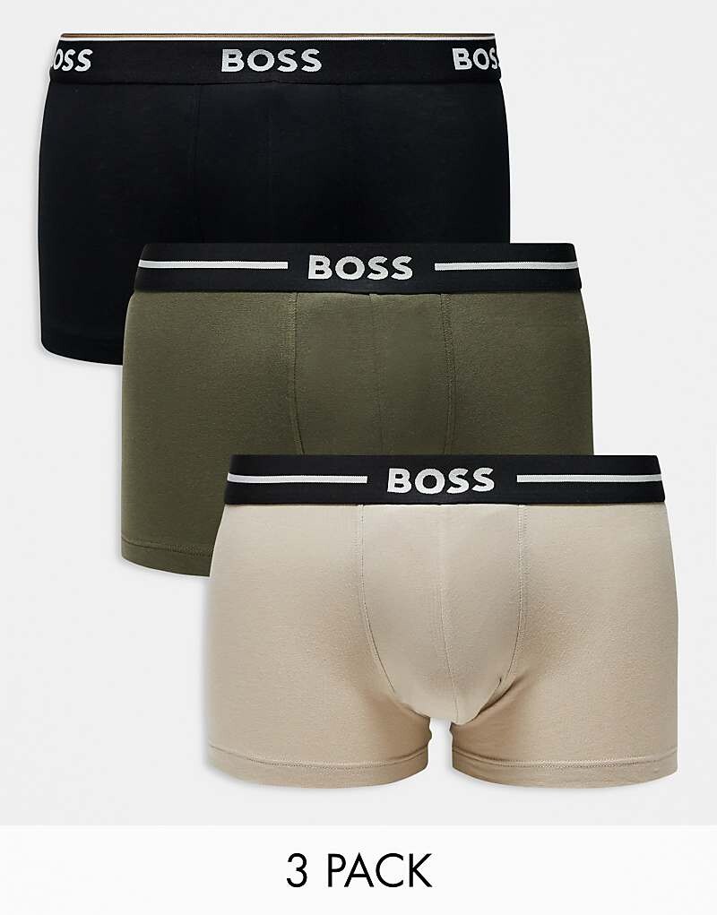 

BOSS Bodywear – комплект из 3 пар боксеров разных цветов
