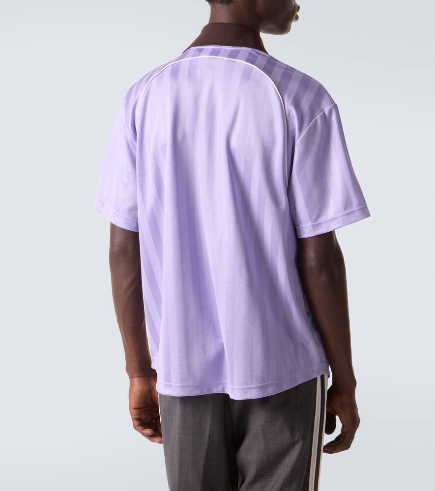 Поло Wales Bonner в полоску Adidas, Light Purple — фото 4