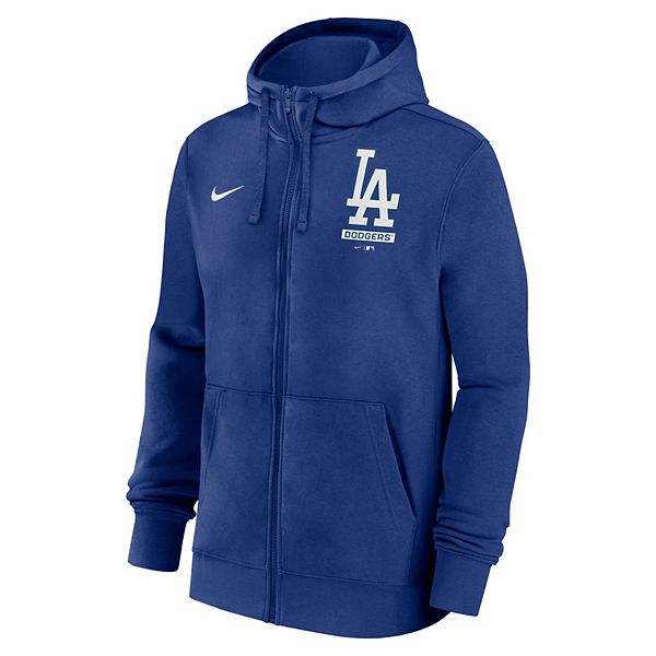 

Толстовка с молнией Men's Royal Los Angeles Dodgers Primetime Lockup Nike
