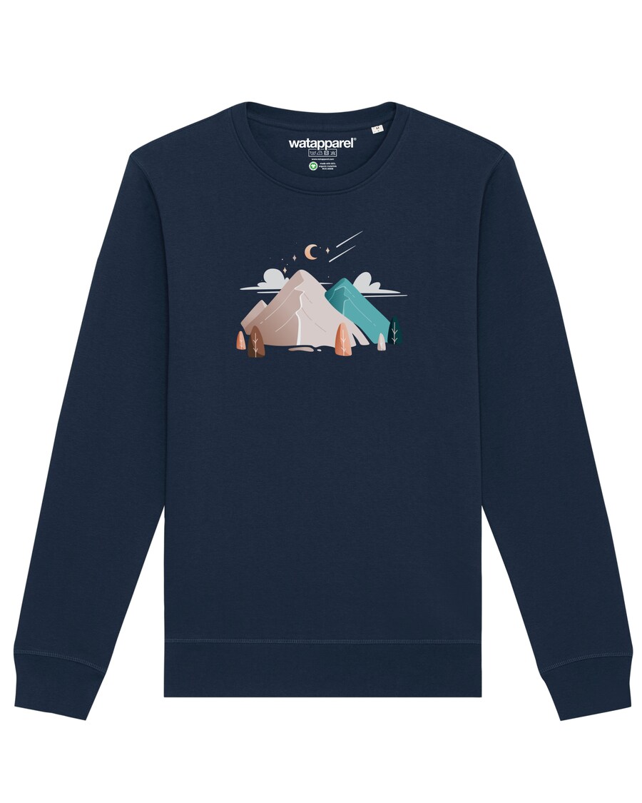 

Толстовка Watapparel Night & Clouds, темно-синий