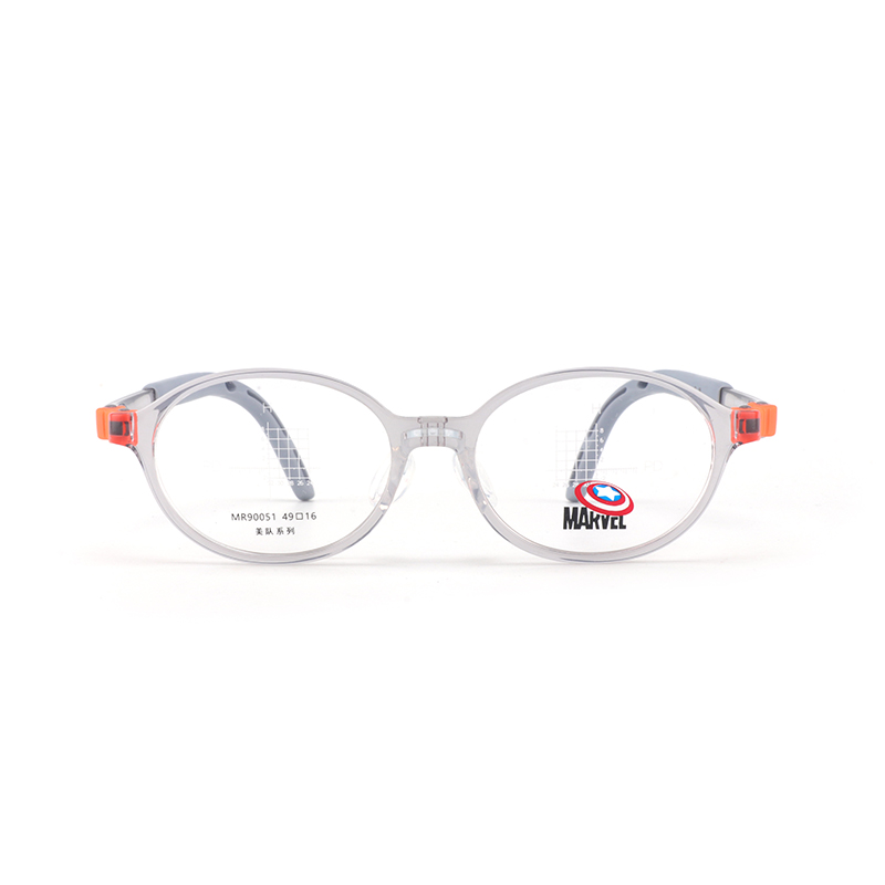 

MARVEL Круглая оправа для очков детская, Transparent Gray C121