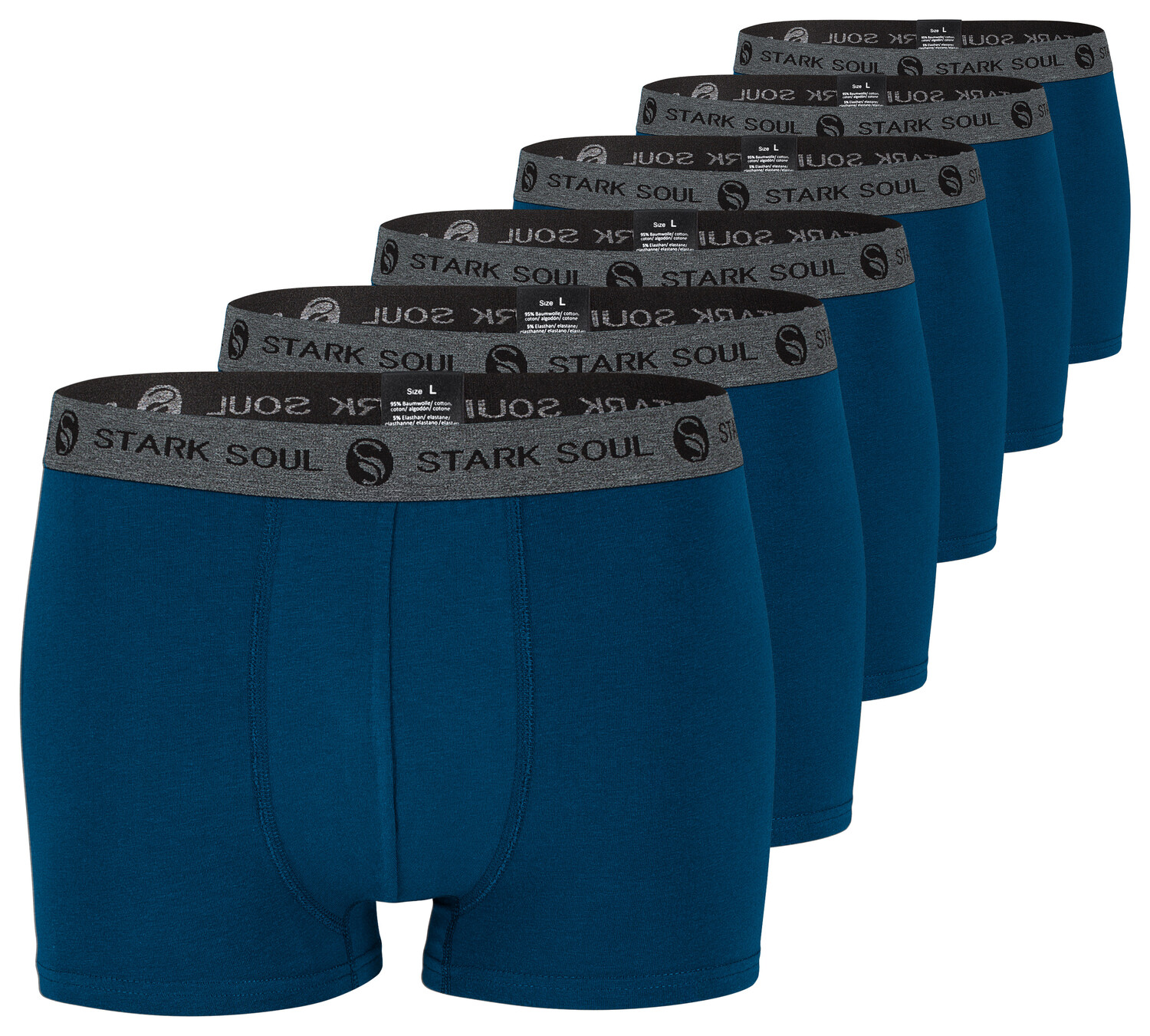 

Боксеры Stark Soul Boxershorts 6' шт, темно-синий