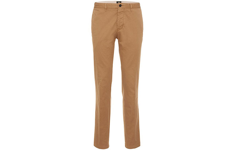 

HUGO BOSS Повседневные брюки мужские светло-бежевые