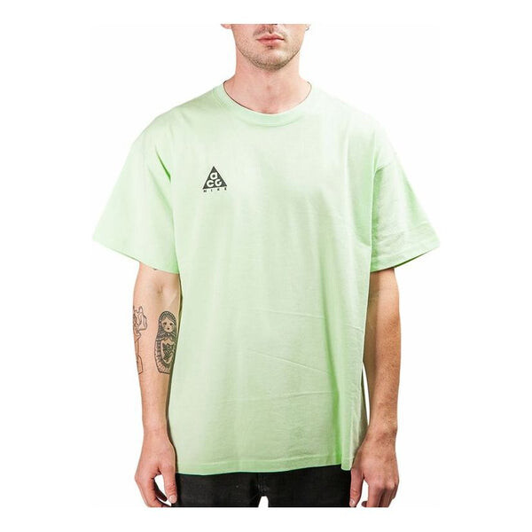 

Футболка acg logo short sleeve green yellow greenyellow Nike, желтый
