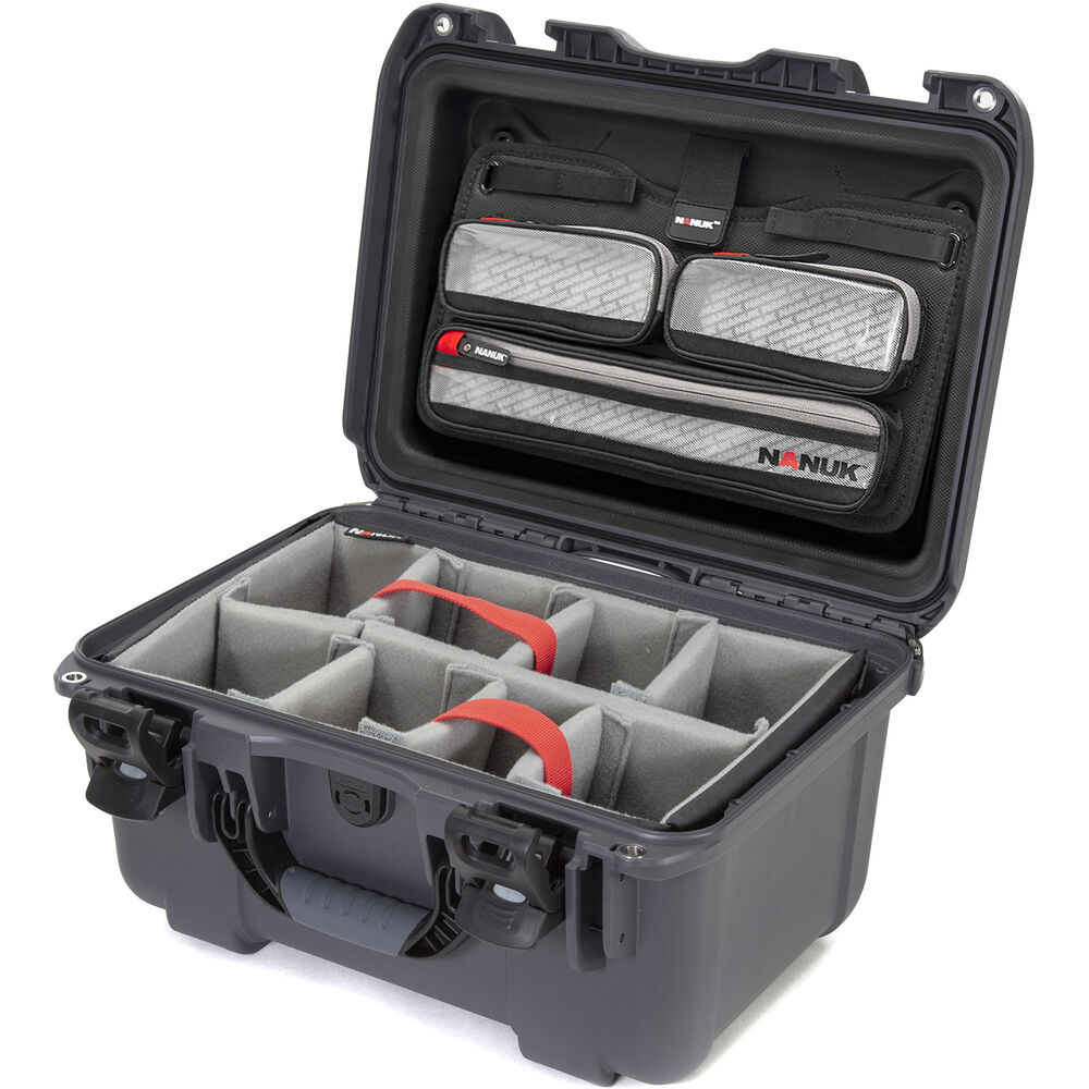 

Комплект для фотосъемки Nanuk 918 Hard Case Pro (графит, 21 л)