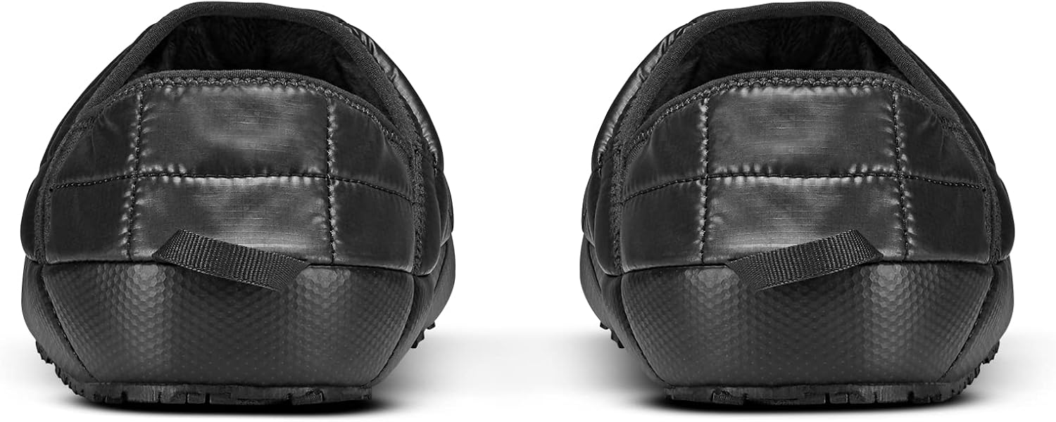 Мужские зимние ботинки THE NORTH FACE Thermoball Traction Mule V, С утеплителем и водоотталкивающей пропиткой, резиновая подошва, белый/черный — фото 4