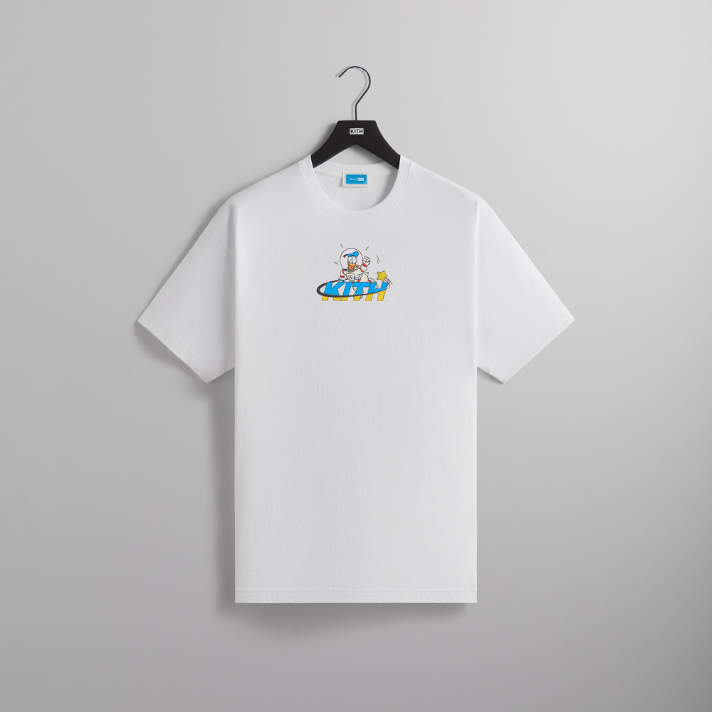 

Футболка Disney | Kith for Donald Duck Astronaut Vintage Tee, белый