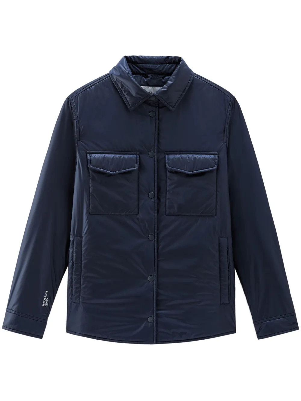 

Утепленная куртка-рубашка WOOLRICH, синий