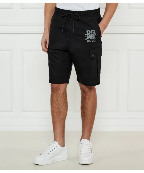 

Шорты Garlio Hugo x Racing Bulls Loose fit Hugo, черный