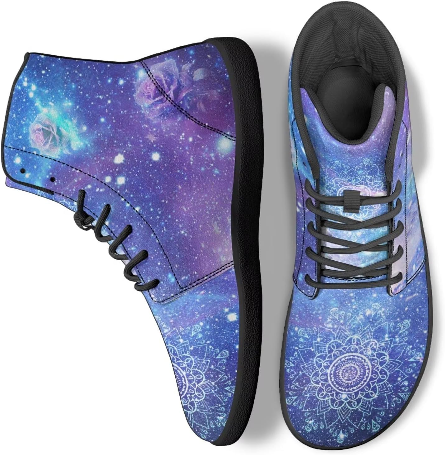 

Кроссовки на высокой подошве с животным принтом, повседневная обувь для офиса, нескользящие спортивные кроссовки для женщин и мужчин Ecaestolph, синий