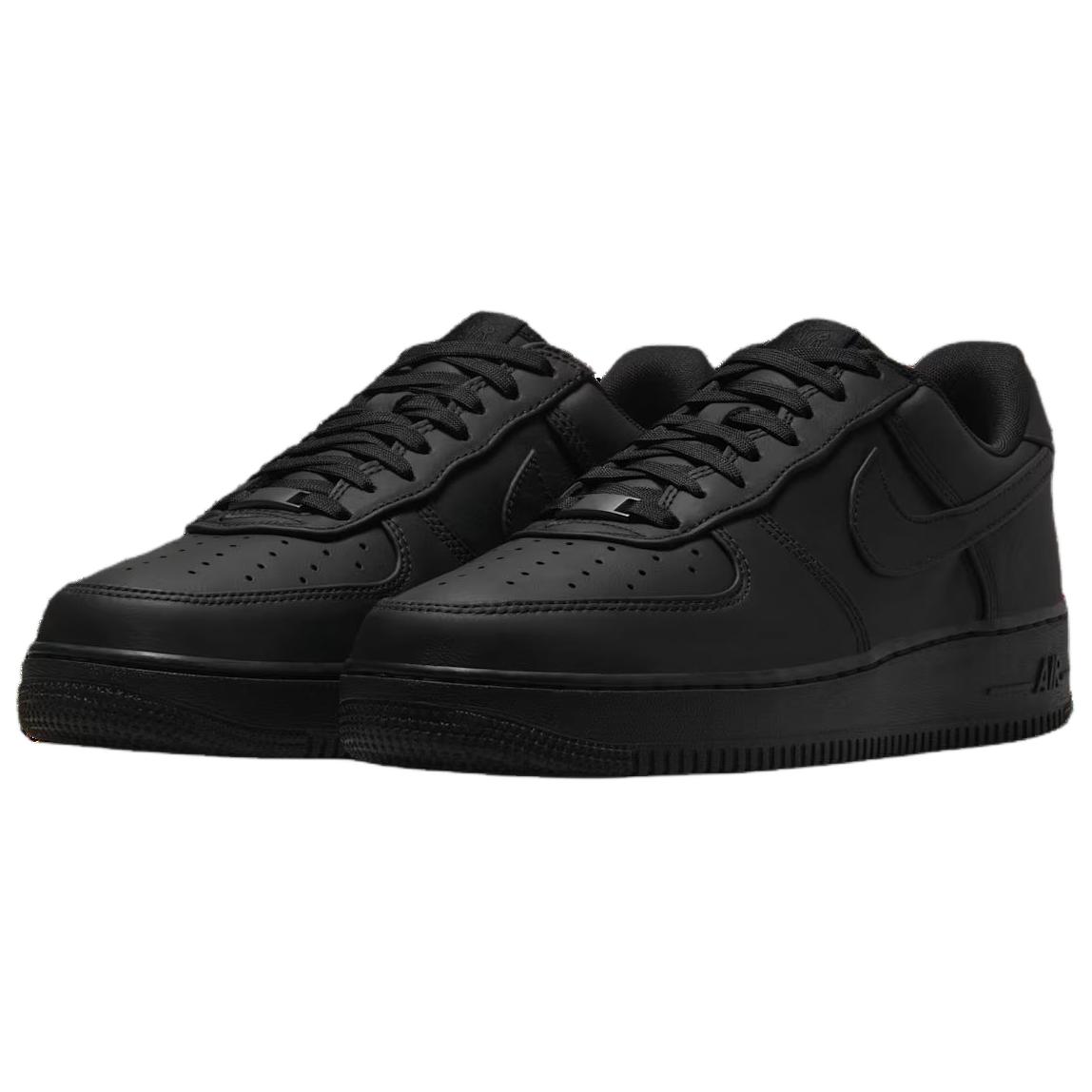Nike Кроссовки Air Force 1 Low top Skateboard Unisex черные, цвет Black — фото 3