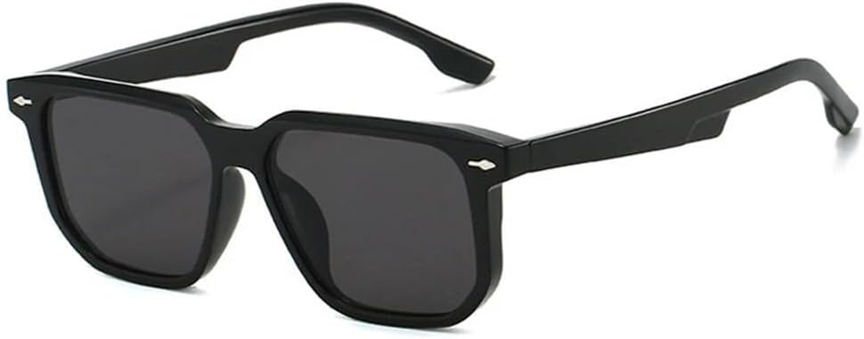 

Солнцезащитные очки Rivets для женщин и мужчин с защитой от УФ-излучения UV400, зеленые и серые, для занятий спортом на открытом воздухе, бега и езды на велосипеде LXLHWN, Black Grey