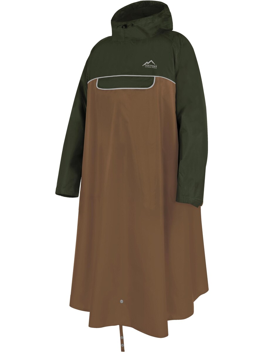 

Уличная куртка normani Quibdó, цвет Brown/Dark green