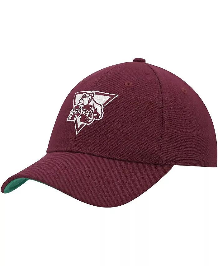 

Мужская темно-бордовая шляпа Mississippi State Bulldogs Vault с напуском и гибкой кепкой Adidas