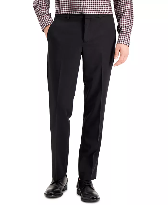 

Мужские брюки Modern-Fit Stretch Solid Resolution Perry Ellis Portfolio, черный