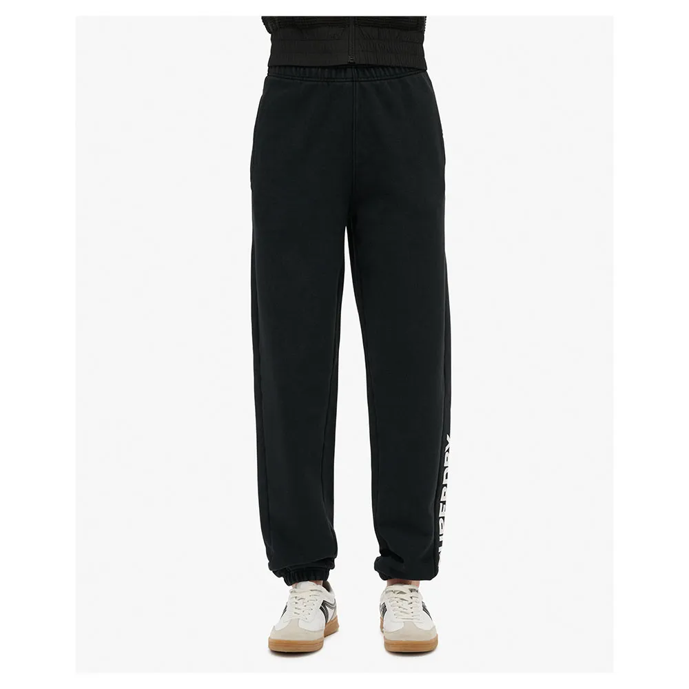 

Спортивные брюки Superdry Sport Luxe Boyfriend, черный