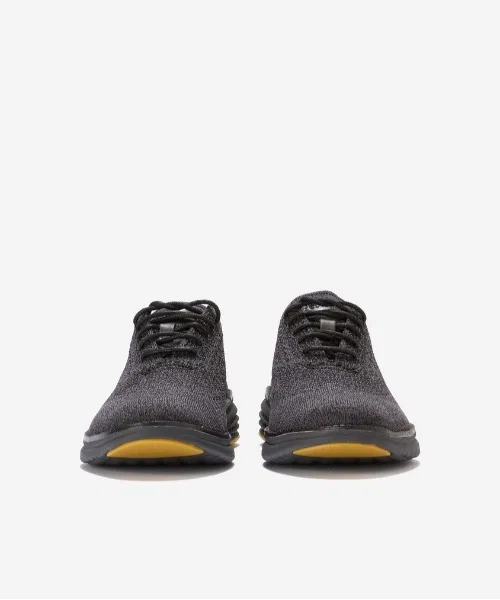 Мужские кроссовки Wingtip Oxford COLE HAAN чёрные — фото 3