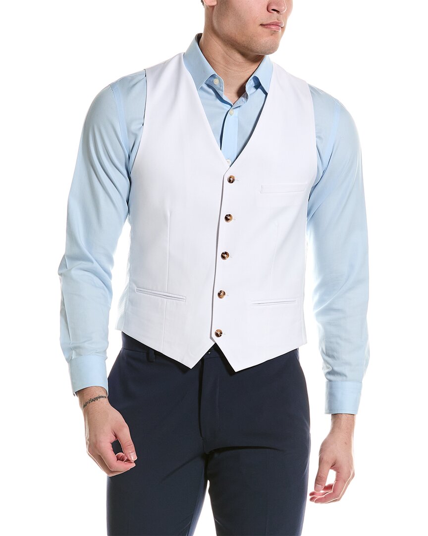 

Жилет Eaton Slim Fit с узором «пейсли и серый» Paisley & Gray