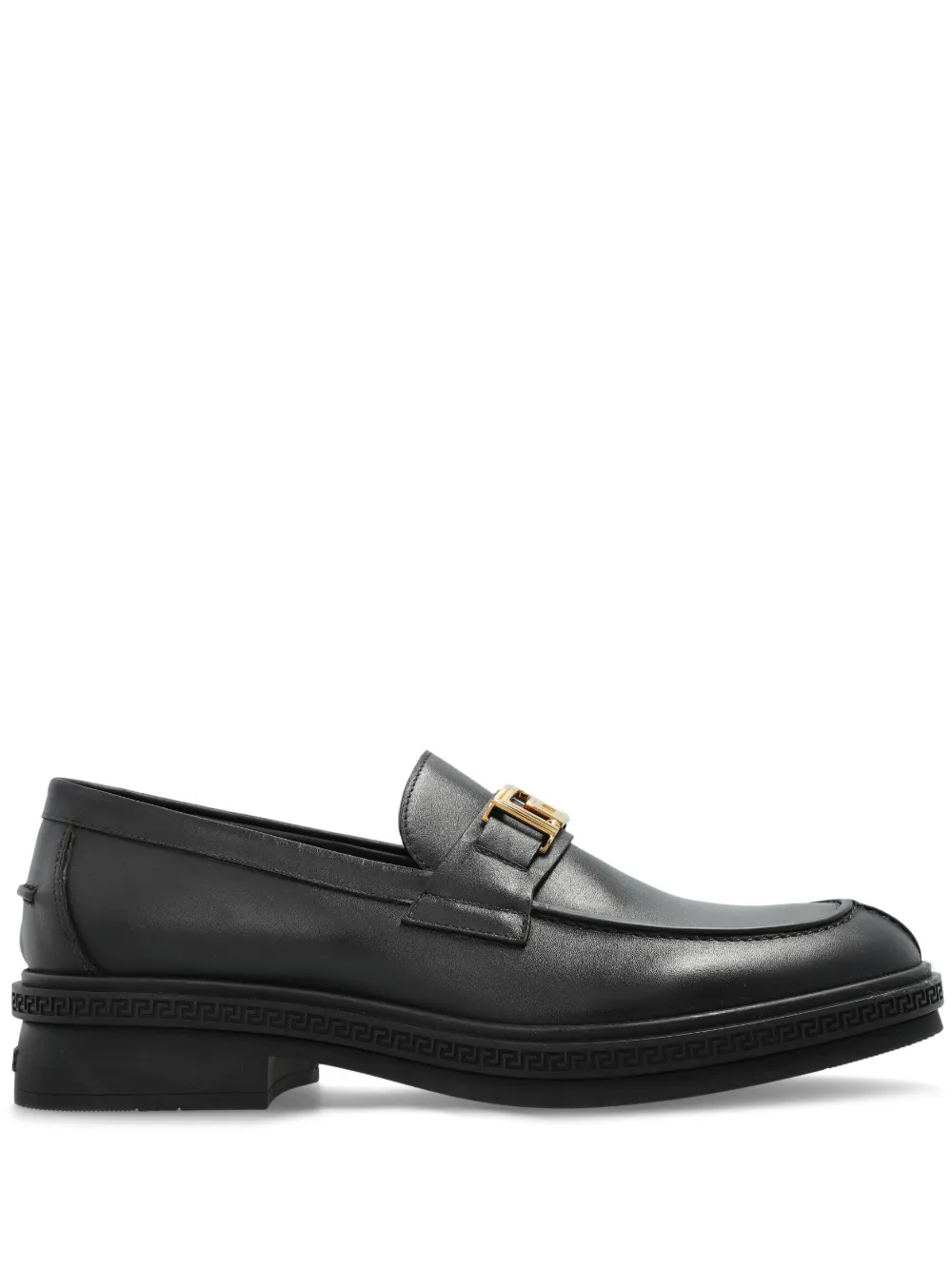 

Лоферы с пряжкой VERSACE, черный