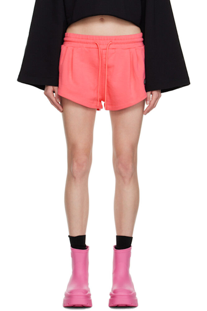 

Розовые шорты на завязках MSGM