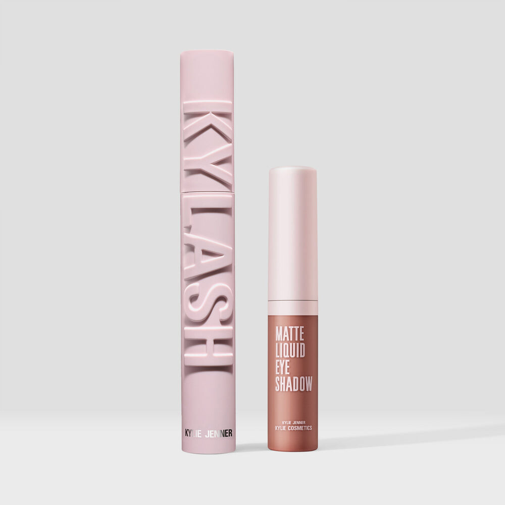 

Тушь для ресниц Kylie Cosmetics Kylash Volume Mascara & Matte Liquid Eyeshadow Duo, dusty pink/It's Her World