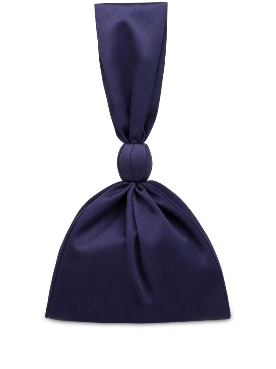 

Alberta Ferretti атласный клатч на молнии, синий