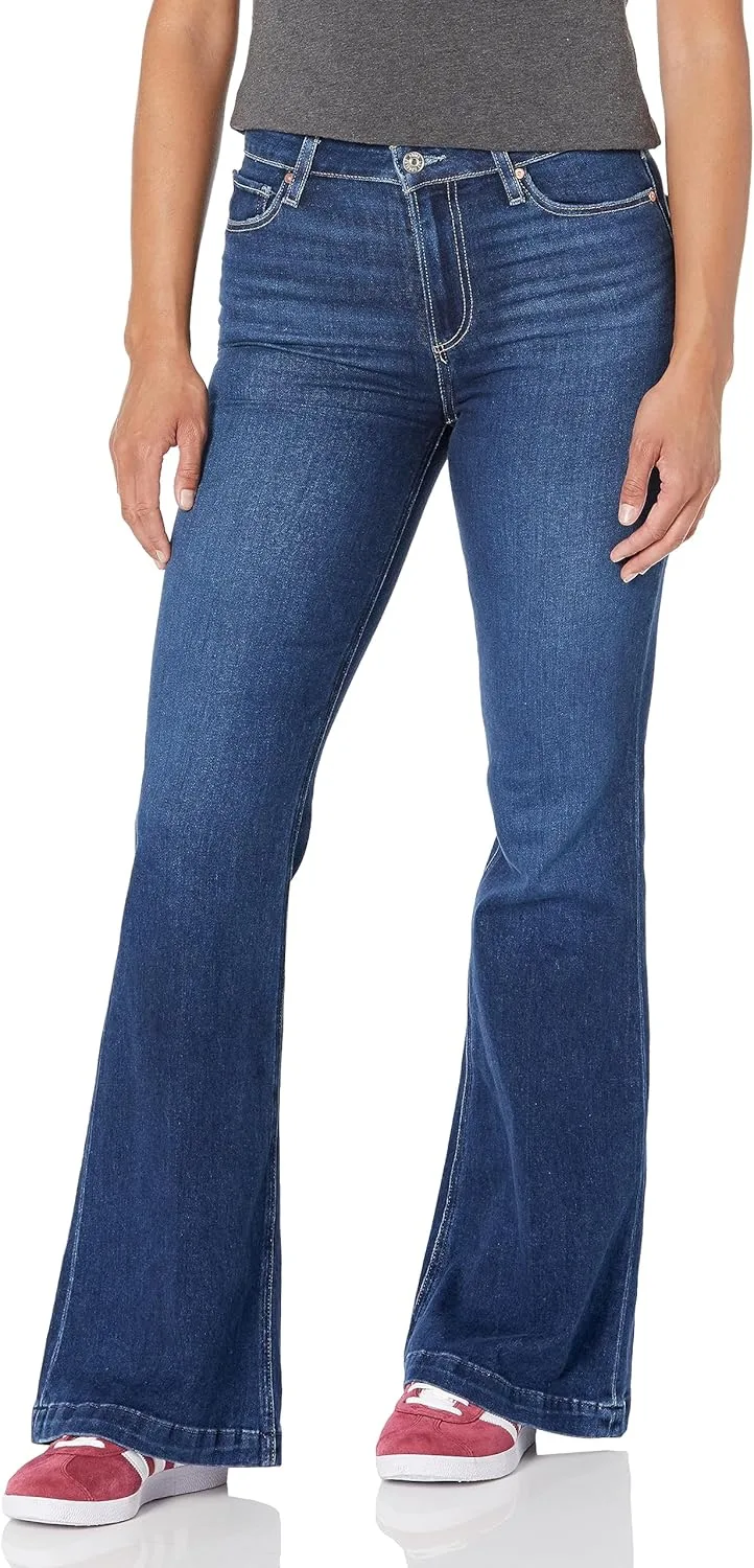 

PAIGE Женские джинсы Genevieve Fog Luxe Coating