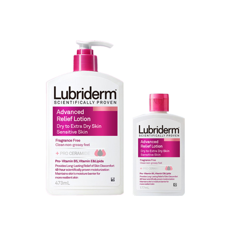 

Увлажняющий и успокаивающий лосьон для тела освежающая гидратация 473мл+177мл+177мл Lubriderm, Two-Piece Set: Soothing Body Lotion 473ml+Soothing Body Lotion 177ml