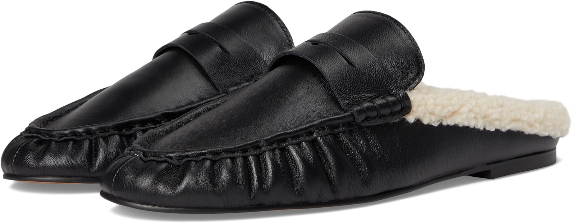 Балетки Steve Madden Women's Rafe, Black Leather