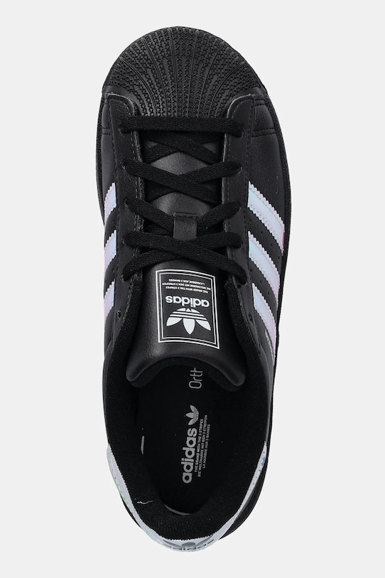 Детские кроссовки SUPERSTAR II Adidas Originals, черный — фото 4