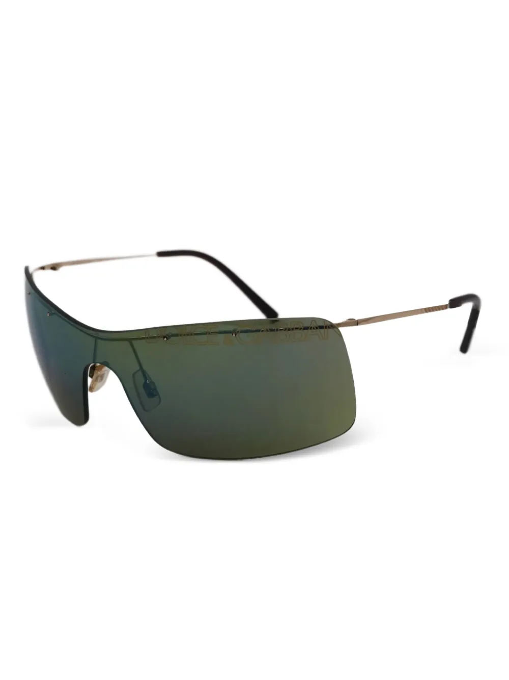 

Солнцезащитные очки в прямоугольной оправе Dolce & Gabbana, золотистый