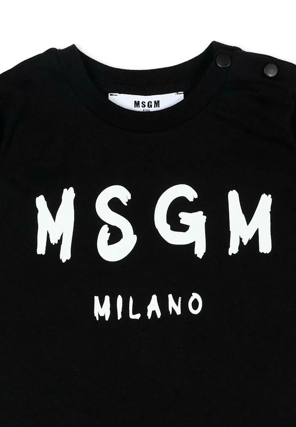 Футболка унисекс с принтом Msgm, Black — фото 3