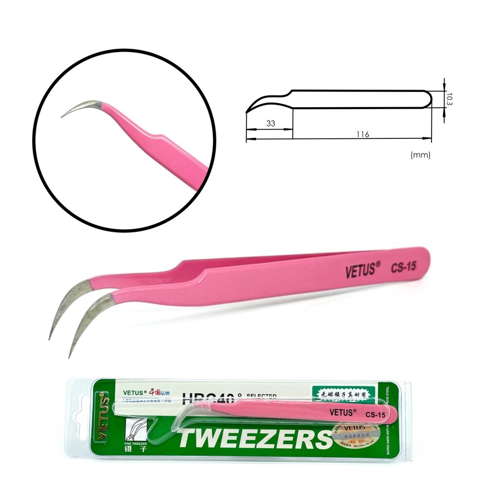 

Пинцет Vetus CS-15