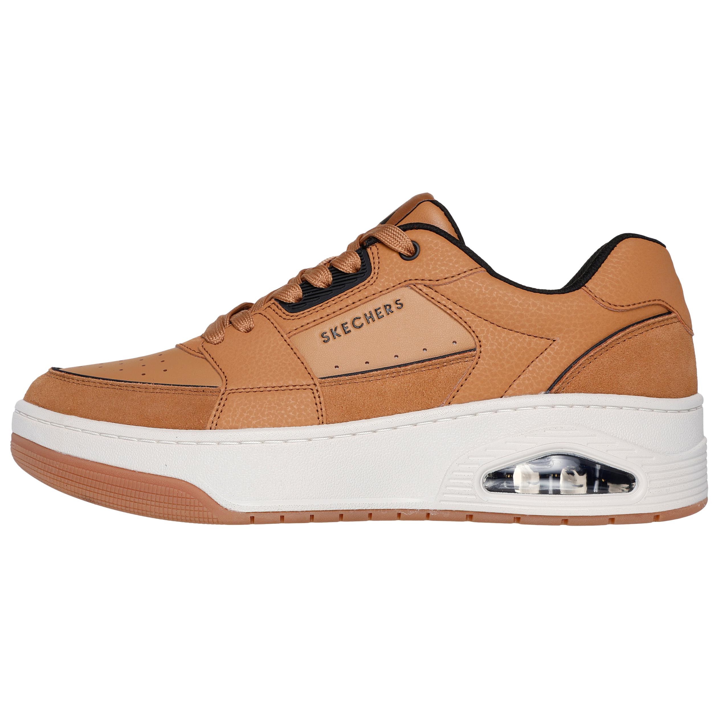 

Скейтеры Skechers мужские коричневые низкие кеды