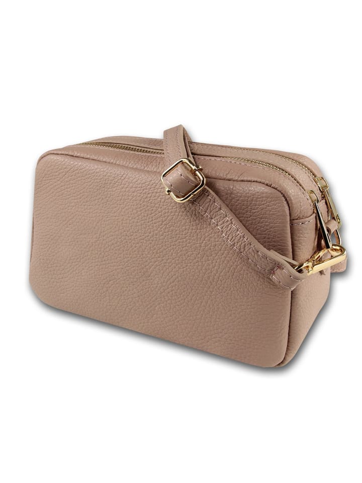 

Кожаная сумка через плечо Toscanto розовая, примерно 22 см Toscanto