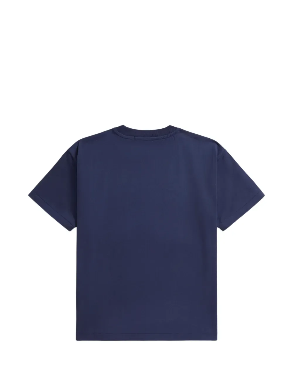 Футболка с вышитым логотипом POLO RALPH LAUREN KIDS, синий — фото 2